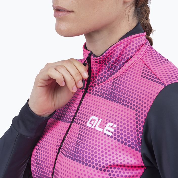 Women's cycling jacket Alé Sharp pink L22023543 6
