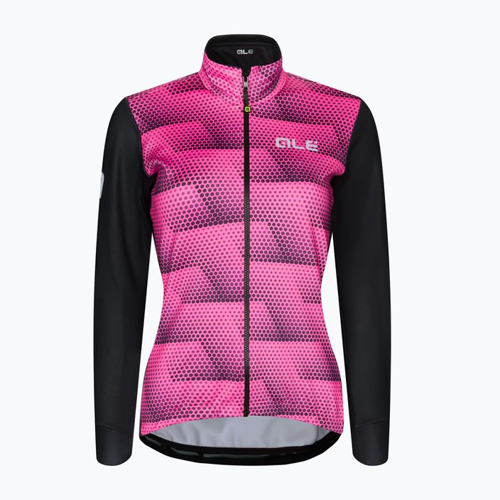 Women's cycling jacket Alé Sharp pink L22023543