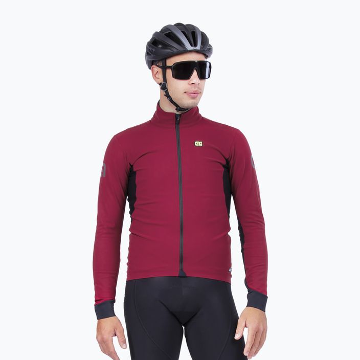 Men's Alé Future Warm cycling jacket red L22057494