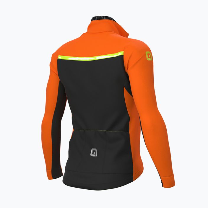 Men's cycling jacket Alé K-Tornado 2.0 orange L22076401 7