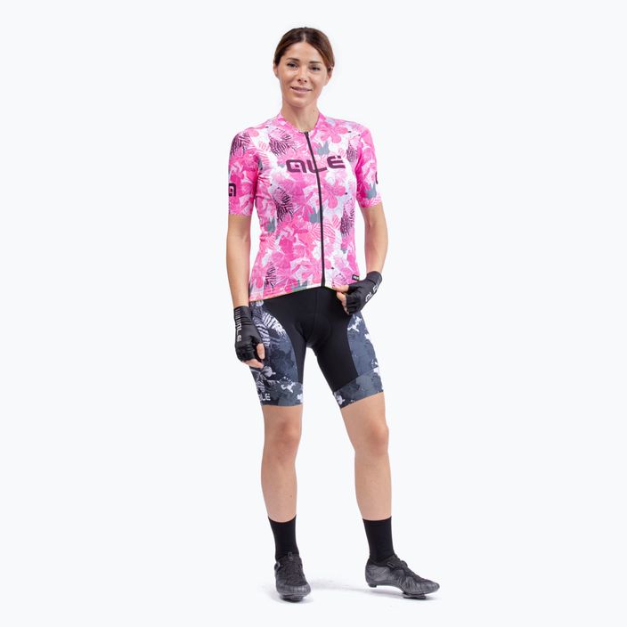 Women's cycling jersey Alé Maglia Donna MC Amazzonia pink L22155543 2