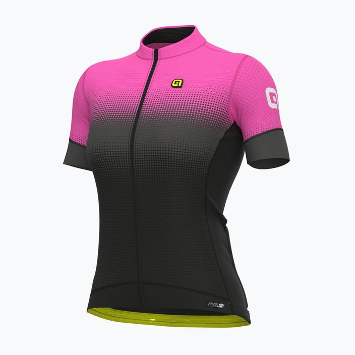 Women's cycling jersey Alé Gradient black/pink L22175543