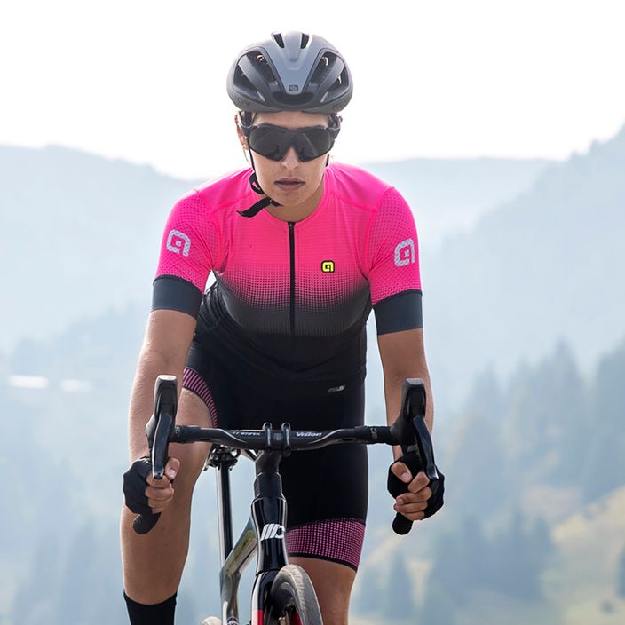 Women's cycling jersey Alé Gradient black/pink L22175543 9