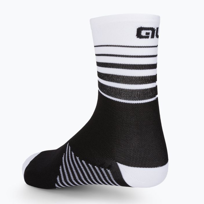 Alé One cycling socks black and white L22217400 2