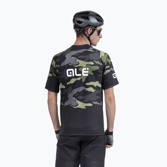 Men's cycling jersey Alé Stain green L22173462 2