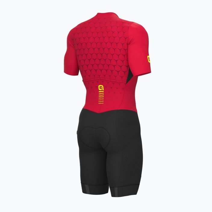 Men's triathlon suit Alé Body MC Hive red/black L22193405 8