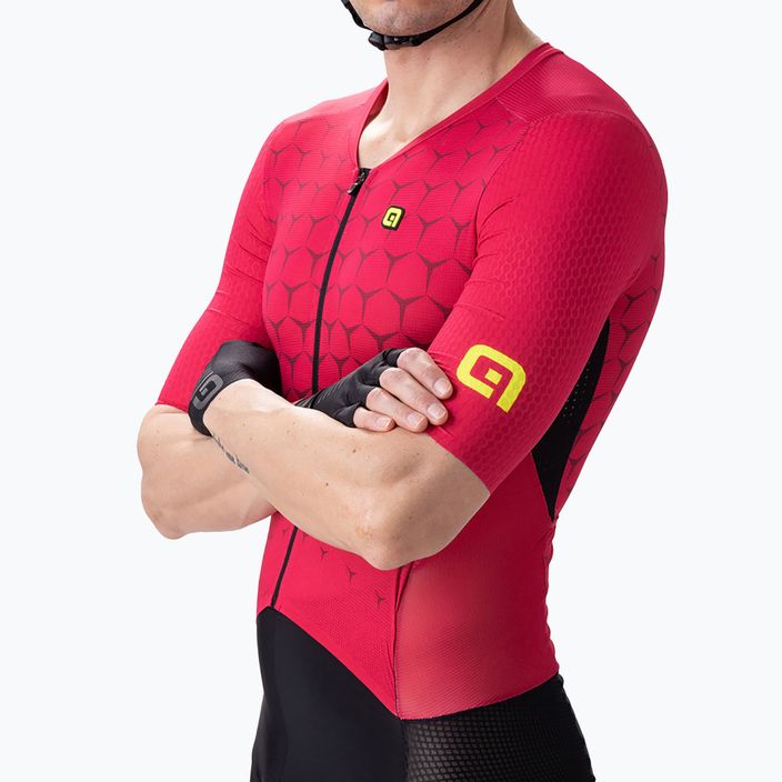 Men's triathlon suit Alé Body MC Hive red/black L22193405 4