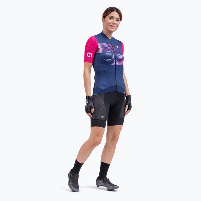 Women's cycling jersey Alé Maglia Donna MC Logo pink L22150543 2