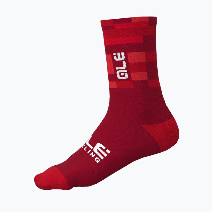 Alé Match cycling socks red L22218405 4