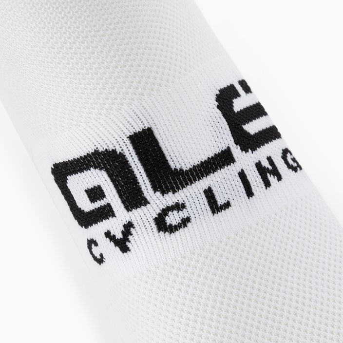 Alé Sprint white cycling socks L22231400 4