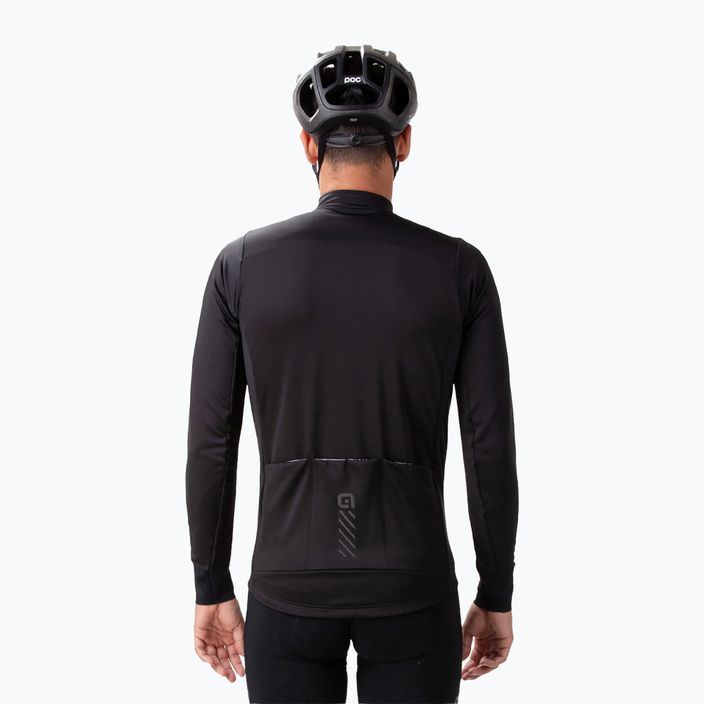 Men's Alé Fondo 2.0 cycling jacket black L23014401 2