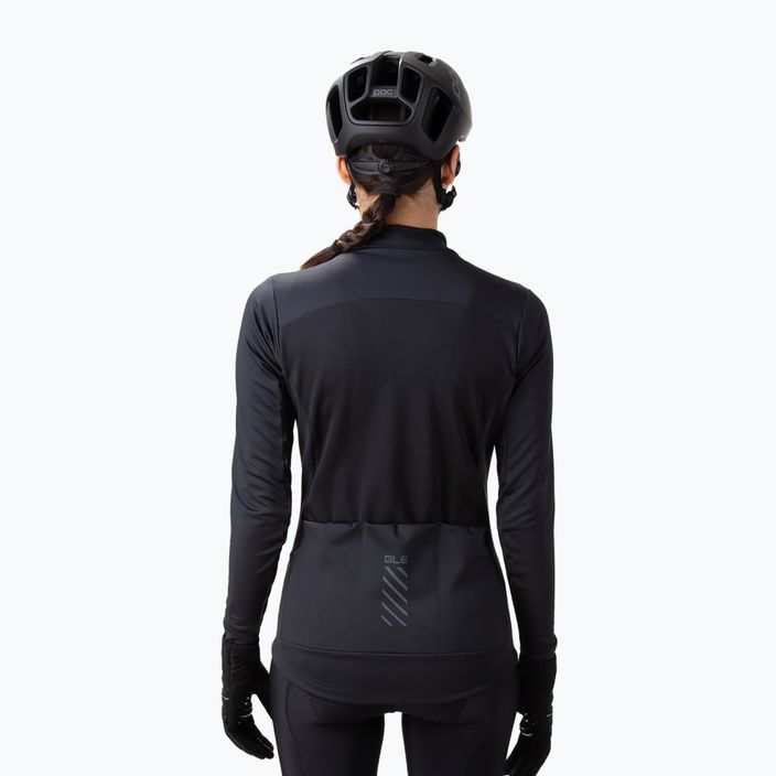 Women's cycling jacket Alé Fondo 2.0 black 2
