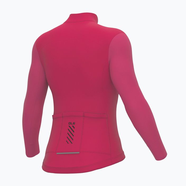 Women's cycling jacket Alé Fondo 2.0 maroon L23049426 10