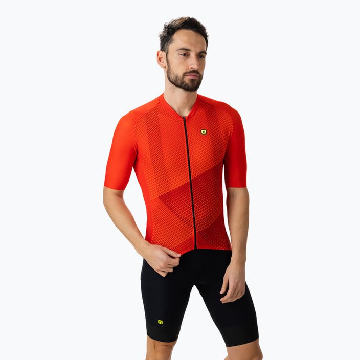 Men's Alé Web cycling jersey red L23091405 2