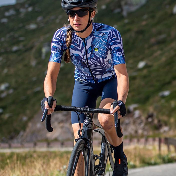 Women's cycling jersey Alé Leaf blue L23118402 10