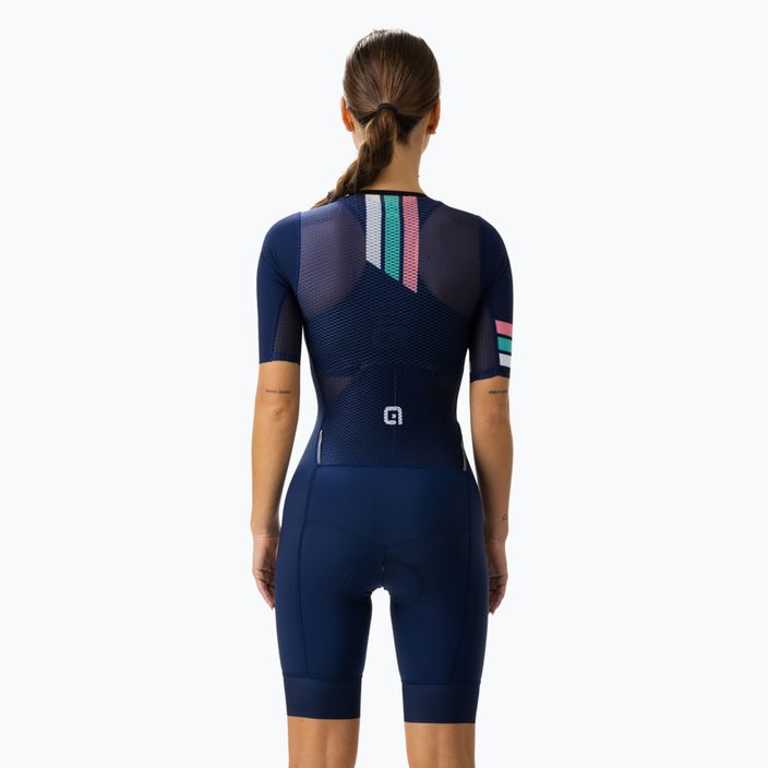 Women's cycling suit Alé Trigger blue 2