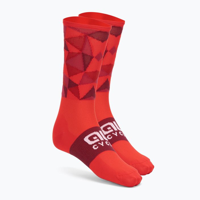 Alé Action cycling socks red L23161405