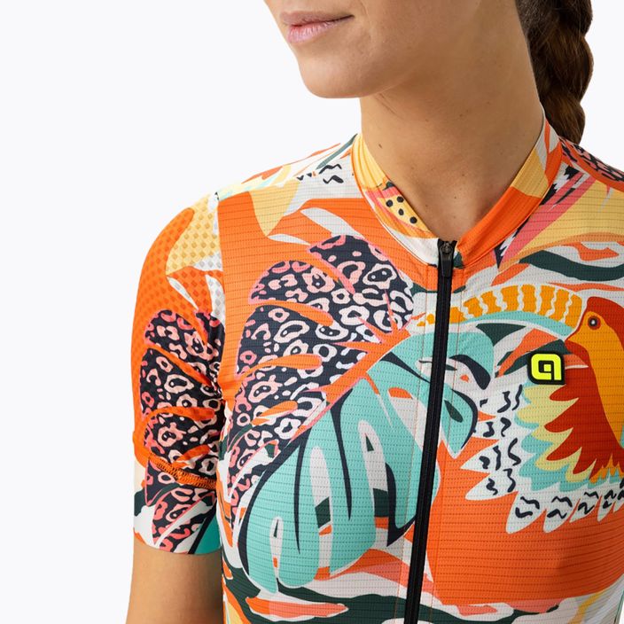Women's cycling jersey Alé Rio orange L23171529 4