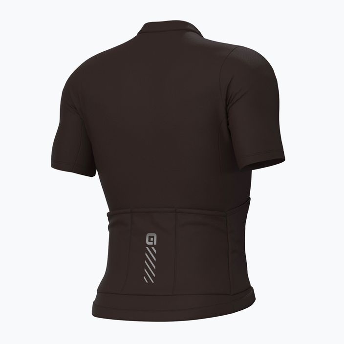 Men's Alé Color Block Off Road cycling jersey cocoa brown 8
