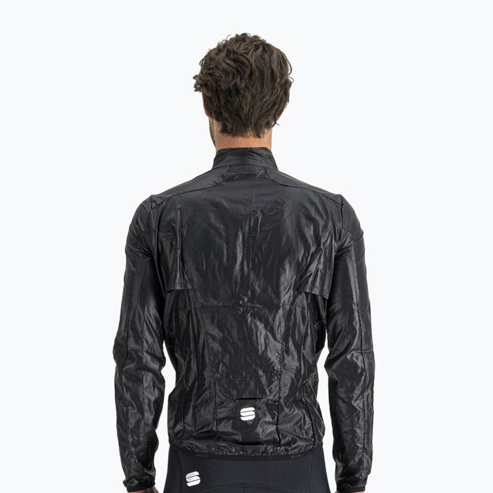 Men's Sportful Hot Pack Easylight cycling jacket black 1102026.002 6