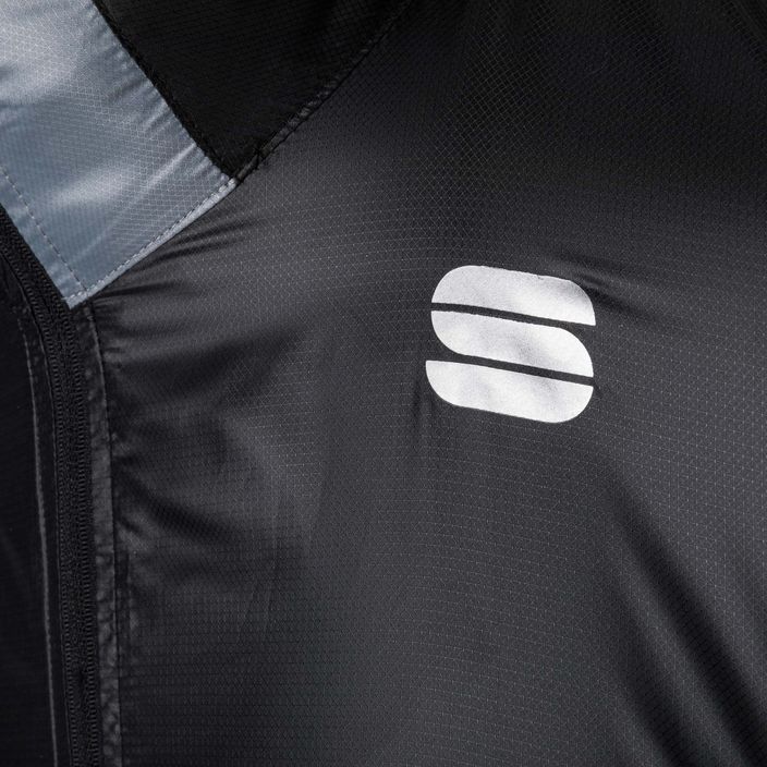 Men's Sportful Hot Pack Easylight cycling jacket black 1102026.002 3