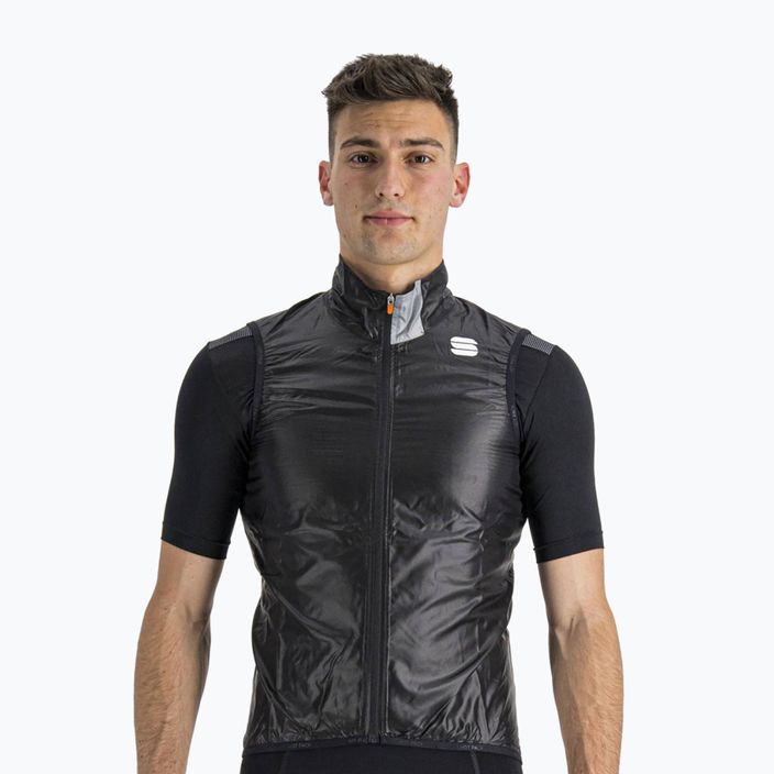 Men's Sportful Hot Pack Easylight cycling waistcoat black 1102027.002