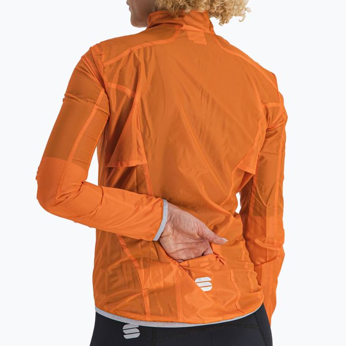 Women's cycling jacket Sportful Hot Pack Easylight orange 1102028.850 7
