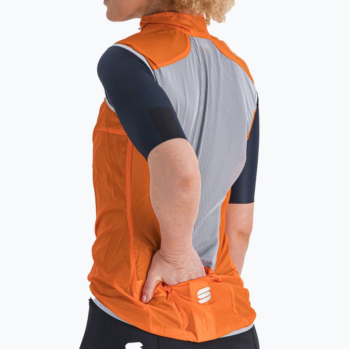 Women's cycling waistcoat Sportful Hot Pack Easylight orange 1102029.850 3