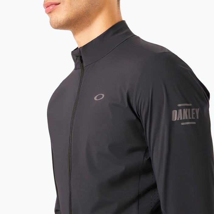 Men's Oakley Off Grid Packable blackout cycling jacket 6