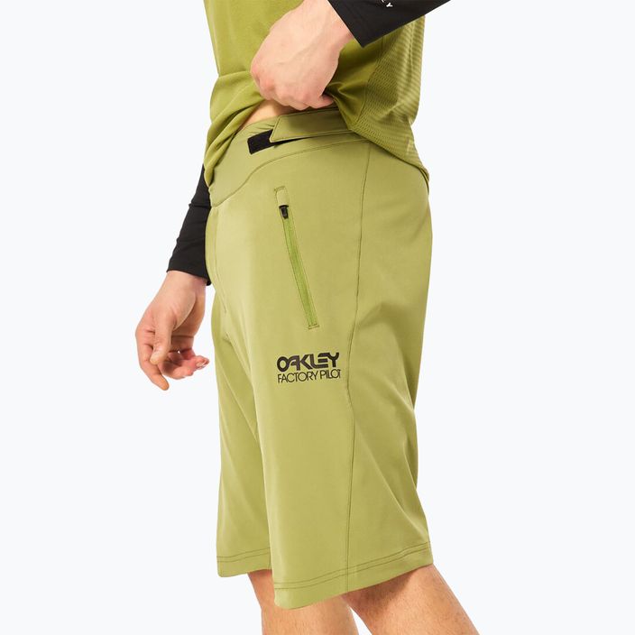 Men's Oakley Factory Pilot Lite I fern cycling shorts 4