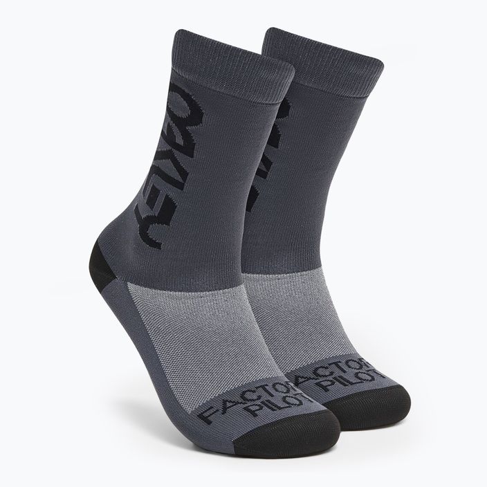 Oakley Factory Pilot MTB uniform grey cycling socks