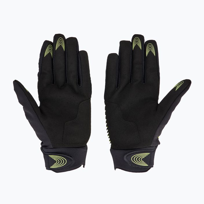 Oakley Drop In MTB Glove 2.0 black/lt green cycling glove 2