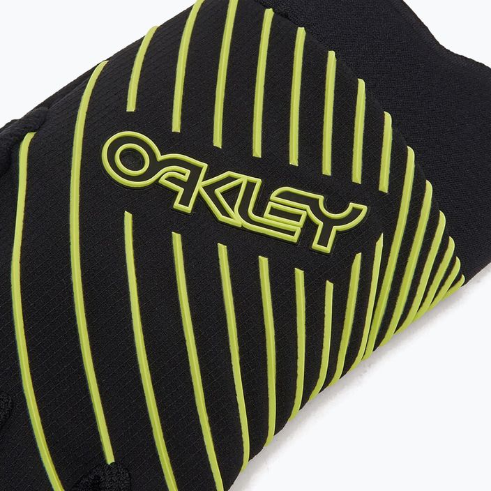 Oakley Drop In MTB Glove 2.0 black/lt green cycling glove 6