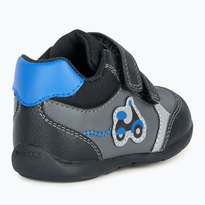 Geox Elthan black children's shoes 10