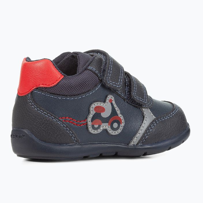 Geox Elthan navy/red children's shoes 10