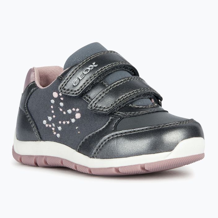 Geox Heira children's shoes dark grey/dark pink 7