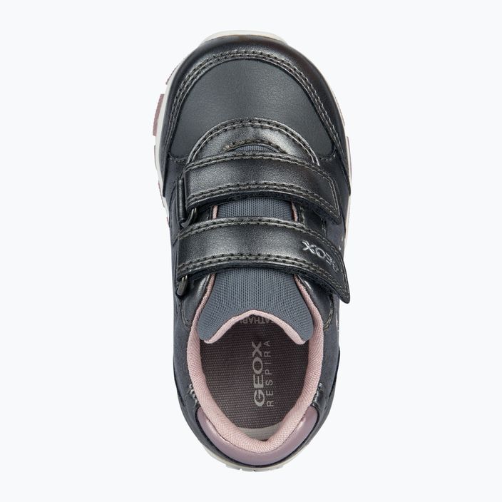 Geox Heira children's shoes dark grey/dark pink 11