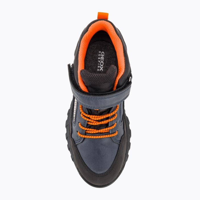 Geox Simbyos Abx junior shoes navy/blue/orange 6