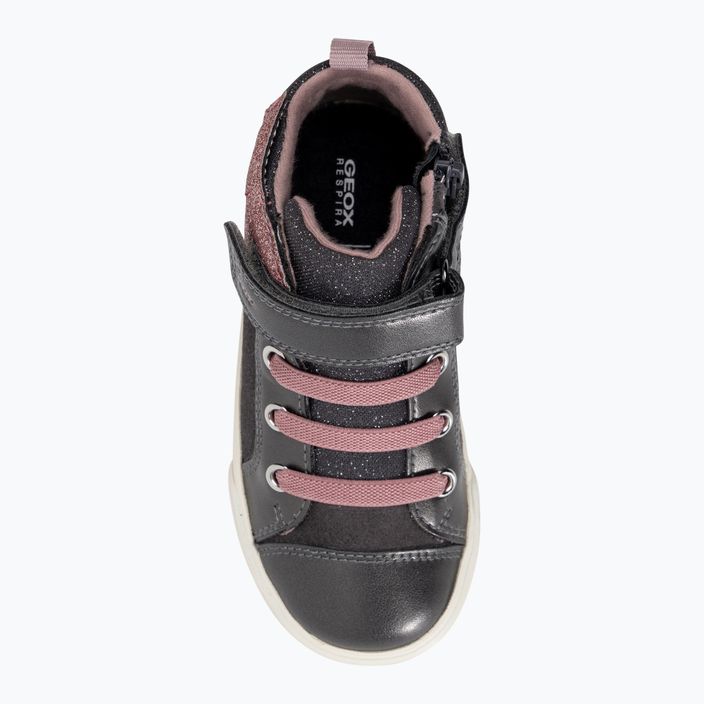 Geox Kilwi dark grey/rose children's shoes 6