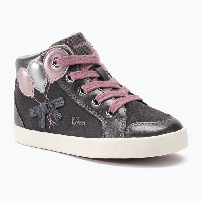 Geox Kilwi dark grey/dark pink children's shoes