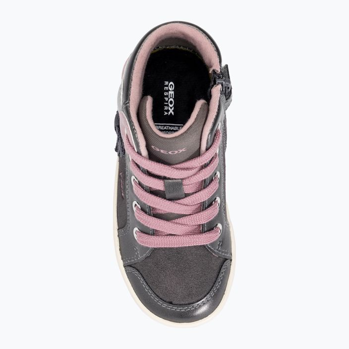 Geox Kilwi children's shoes dark grey/dark pink 6