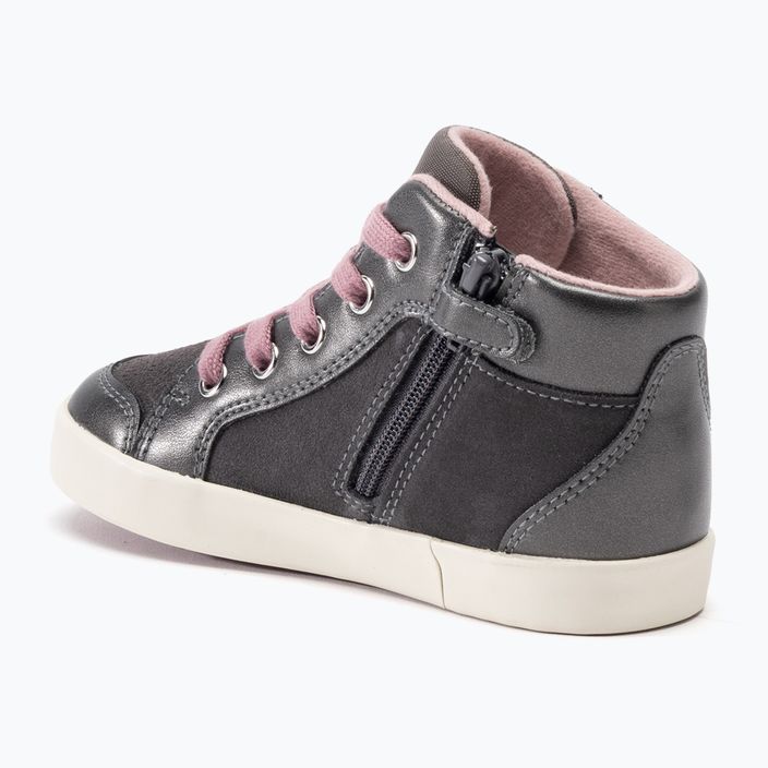 Geox Kilwi dark grey/dark pink children's shoes 7