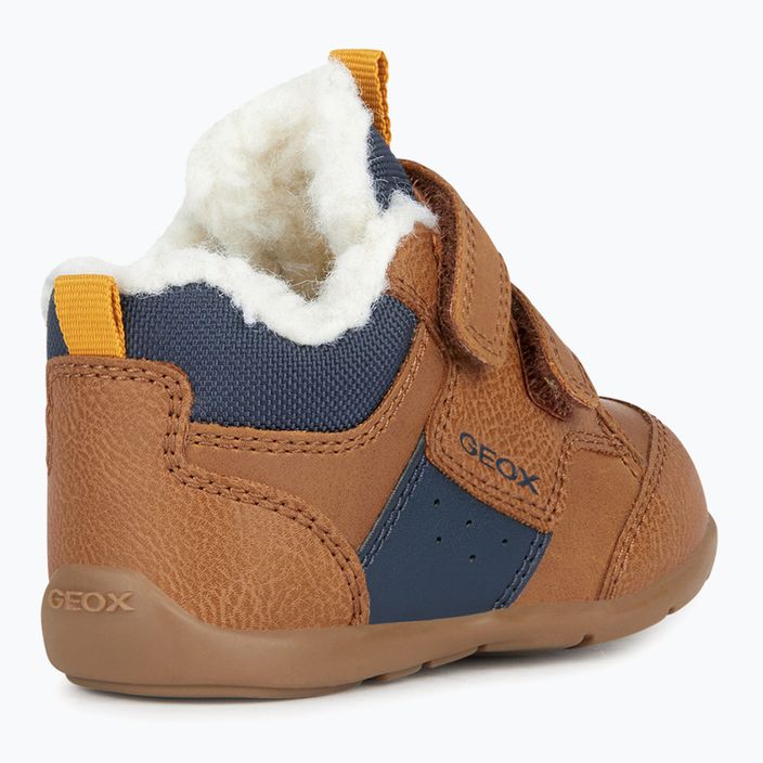 Geox Elthan tobacco/navy children's shoes 10
