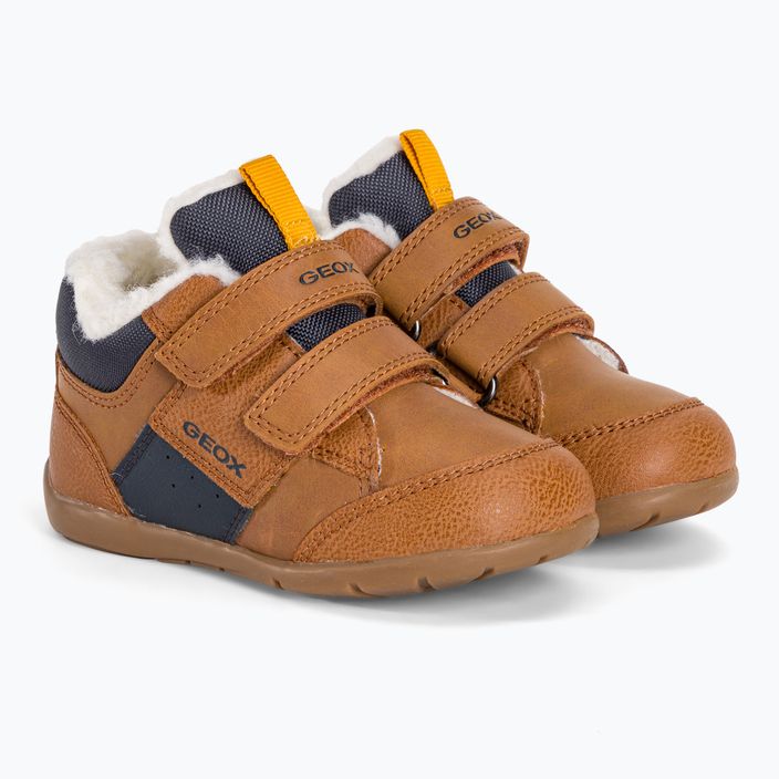 Geox Elthan tobacco/navy children's shoes 4