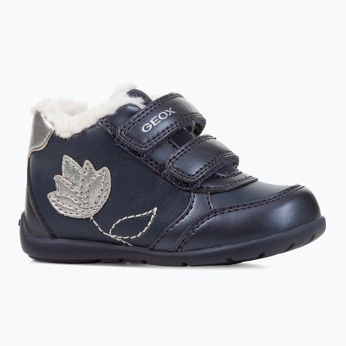 Geox Elthan navy/dark silver children's shoes 8