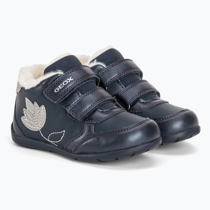 Geox Elthan navy/dark silver children's shoes 4