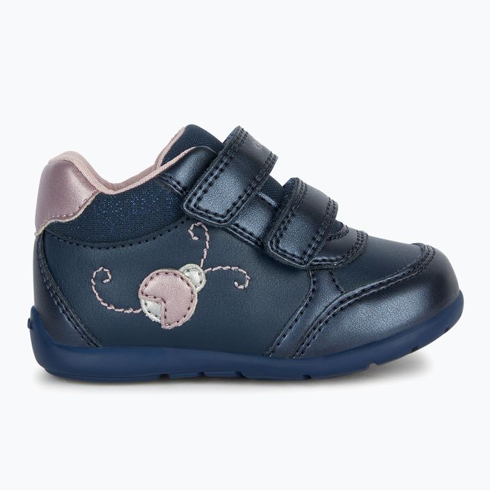 Geox Elthan navy/dark pink children's shoes 8
