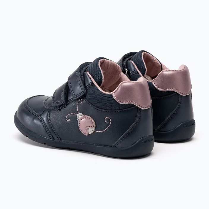 Geox Elthan navy/dark pink children's shoes 3