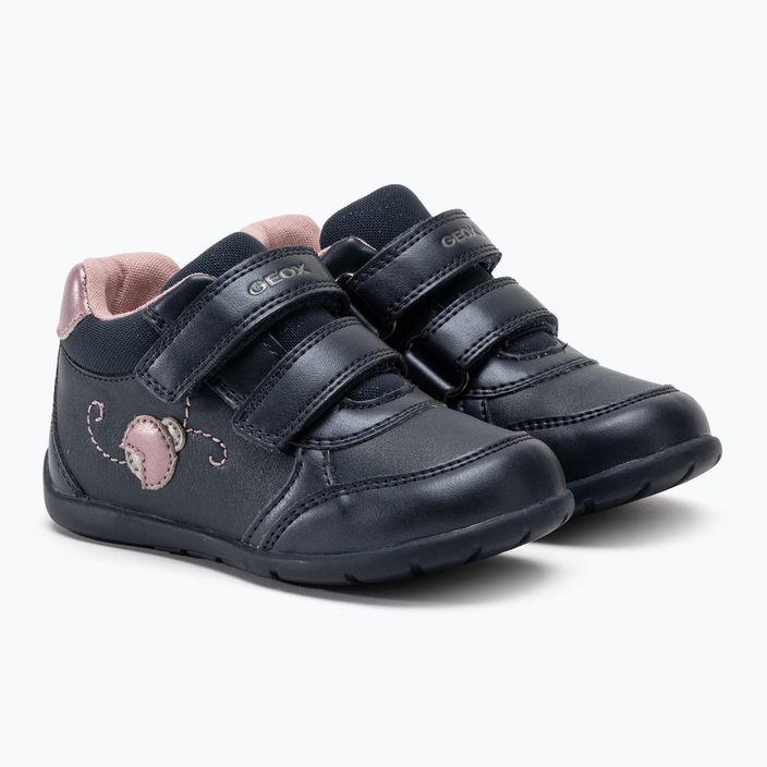 Geox Elthan navy/dark pink children's shoes 4