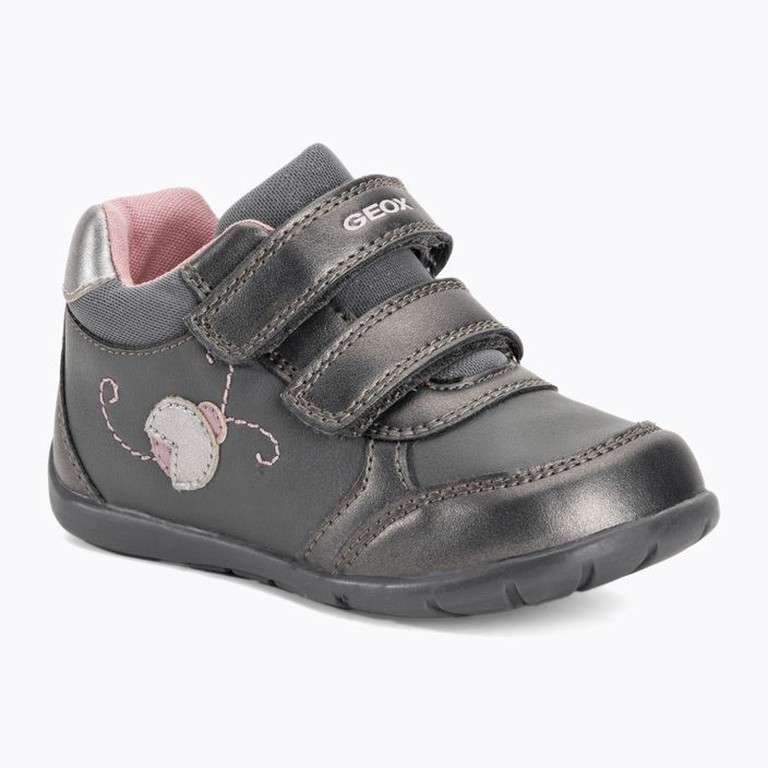 Geox Elthan dark grey/dark silver children's shoes